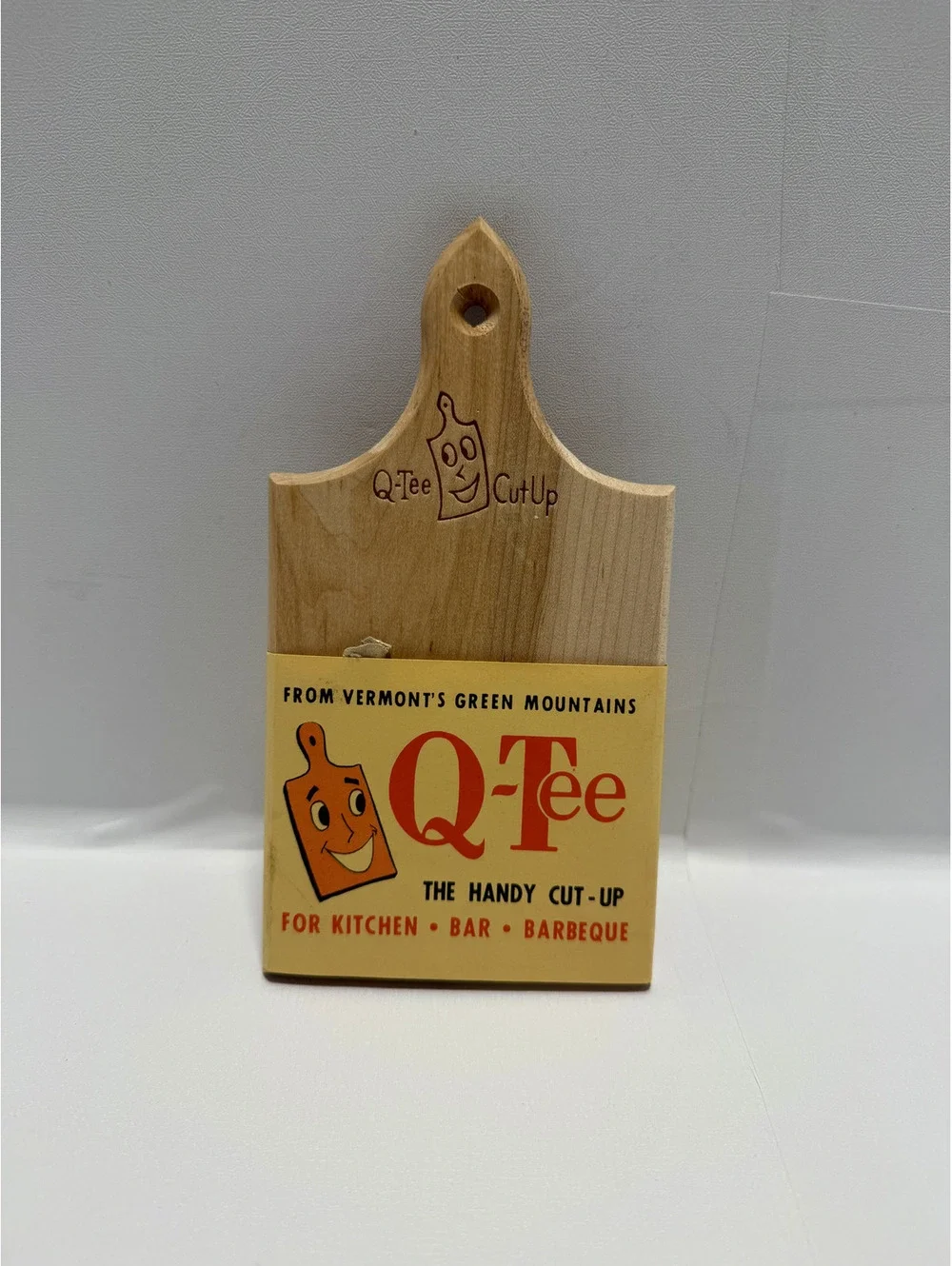 Q-Tee The Handy Cut-Up Wooden Mini Cutting Board from Vermont